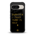 midas touch back phone cover | glass case for google pixel 9