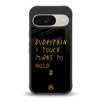 midas touch back phone cover | glass case for google pixel 9