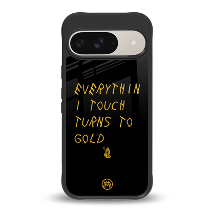 midas touch back phone cover | glass case for google pixel 9
