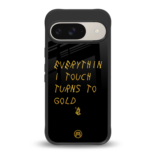 midas touch back phone cover | glass case for google pixel 9