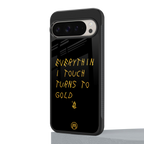 midas touch back phone cover | glass case for google pixel 9 pro