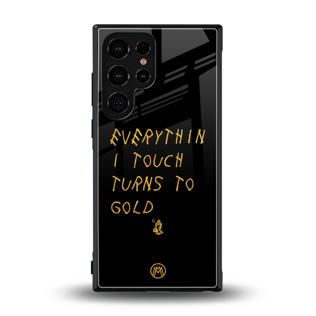 midas touch back phone cover | glass case for samsung galaxy s23 ultra