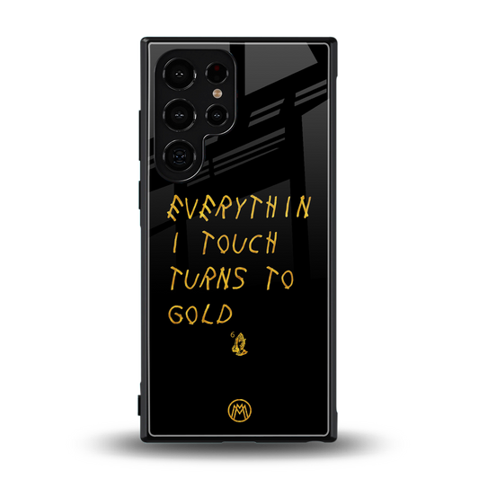 midas touch back phone cover | glass case for samsung galaxy s23 ultra