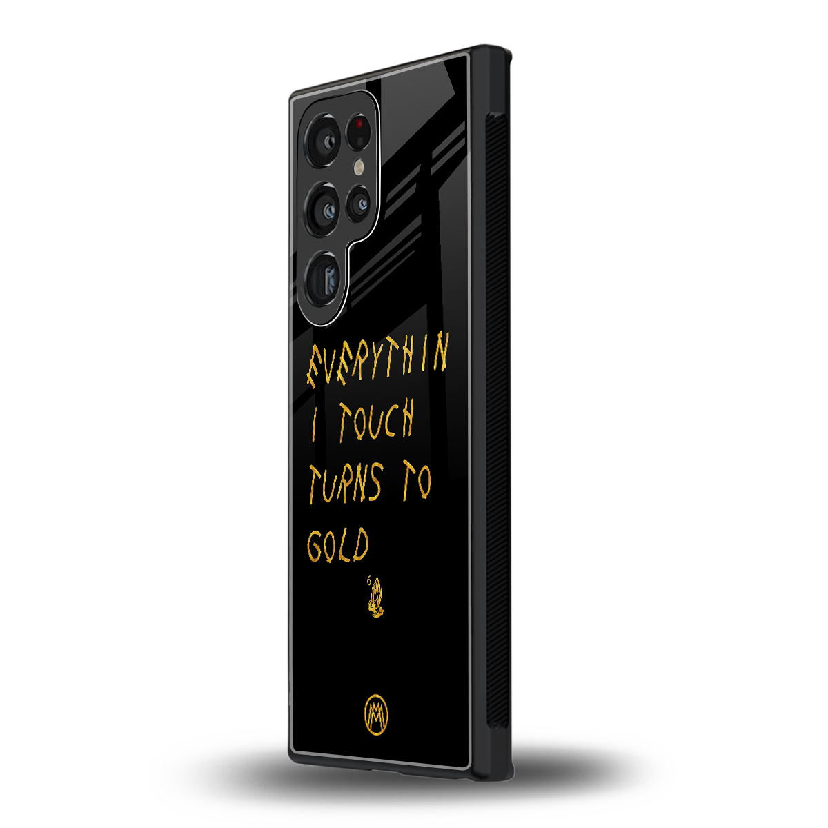 midas touch back phone cover | glass case for samsung galaxy s23 ultra