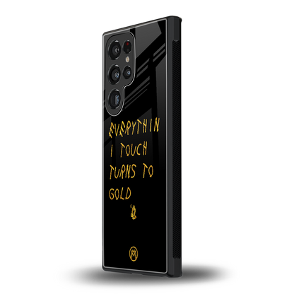 midas touch back phone cover | glass case for samsung galaxy s23 ultra