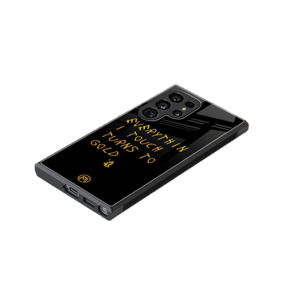 midas touch back phone cover | glass case for samsung galaxy s23 ultra