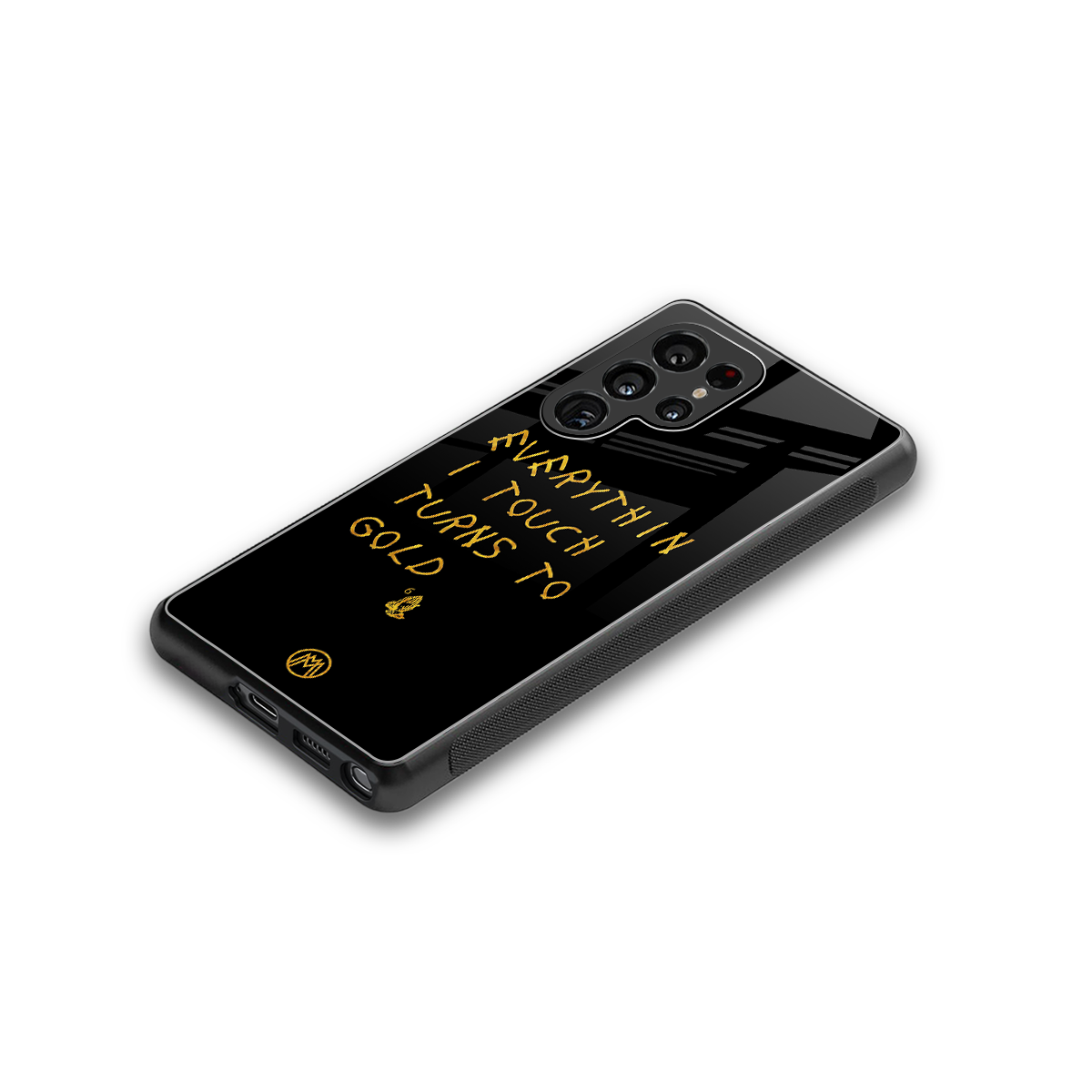midas touch back phone cover | glass case for samsung galaxy s25 ultra