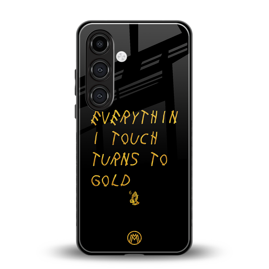 midas touch back phone cover | glass case for samsung galaxy s23 plus