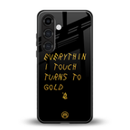 midas touch back phone cover | glass case for samsung galaxy s23 plus