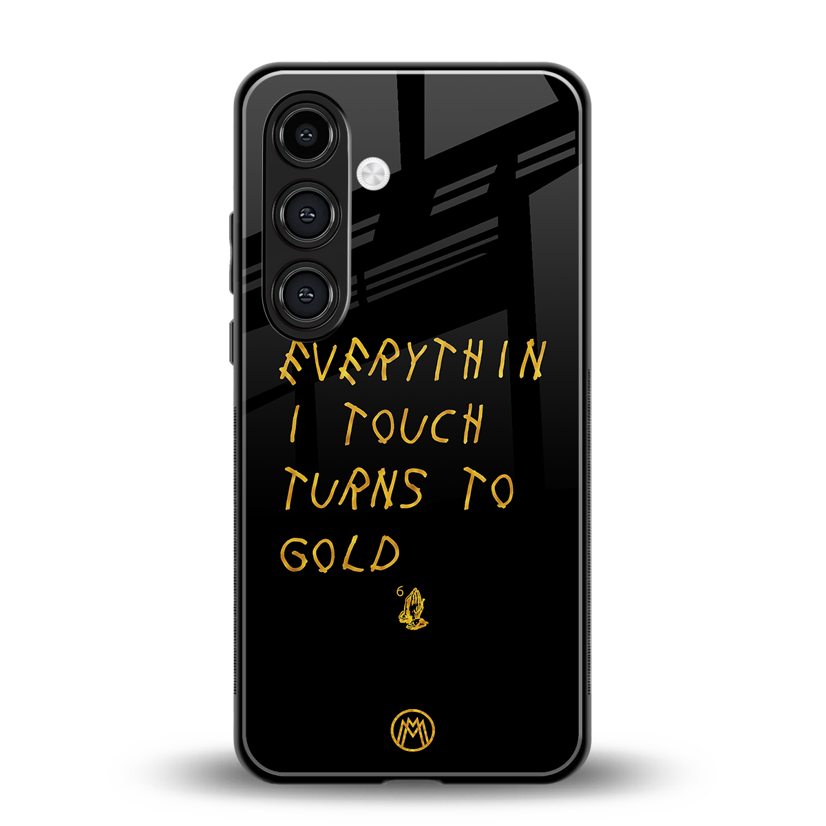 midas touch back phone cover | glass case for samsung galaxy s24 fe