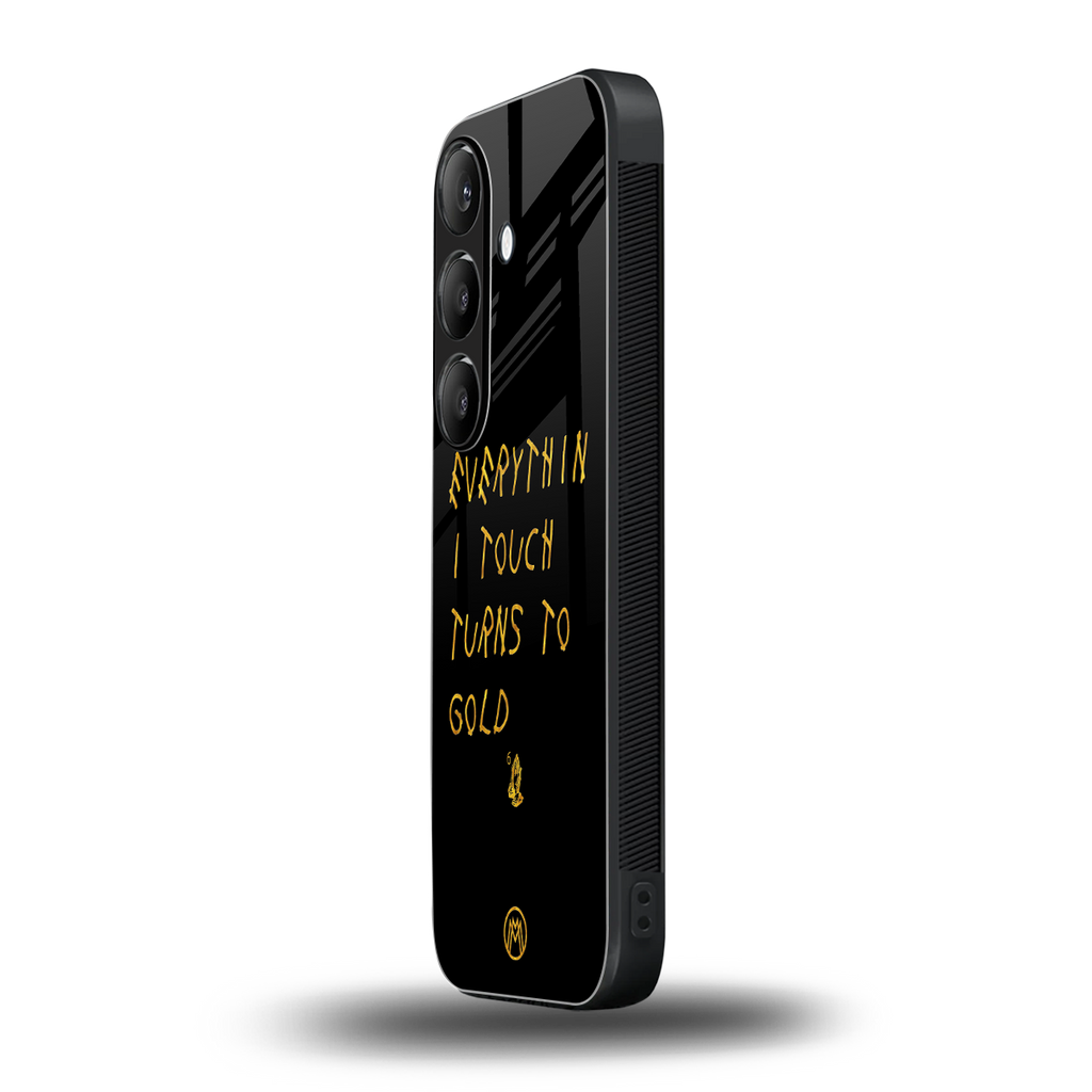 midas touch back phone cover | glass case for samsung galaxy s23 plus
