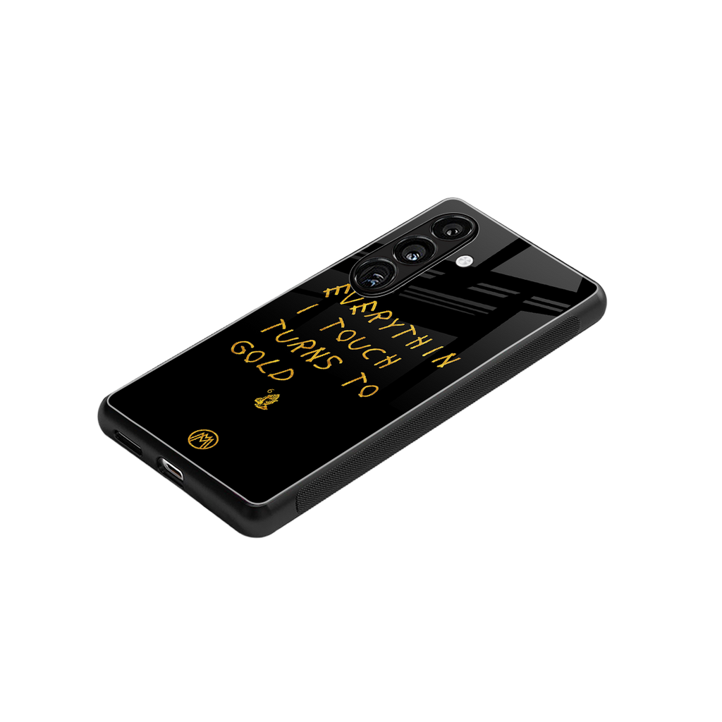 midas touch back phone cover | glass case for samsung galaxy s23 plus