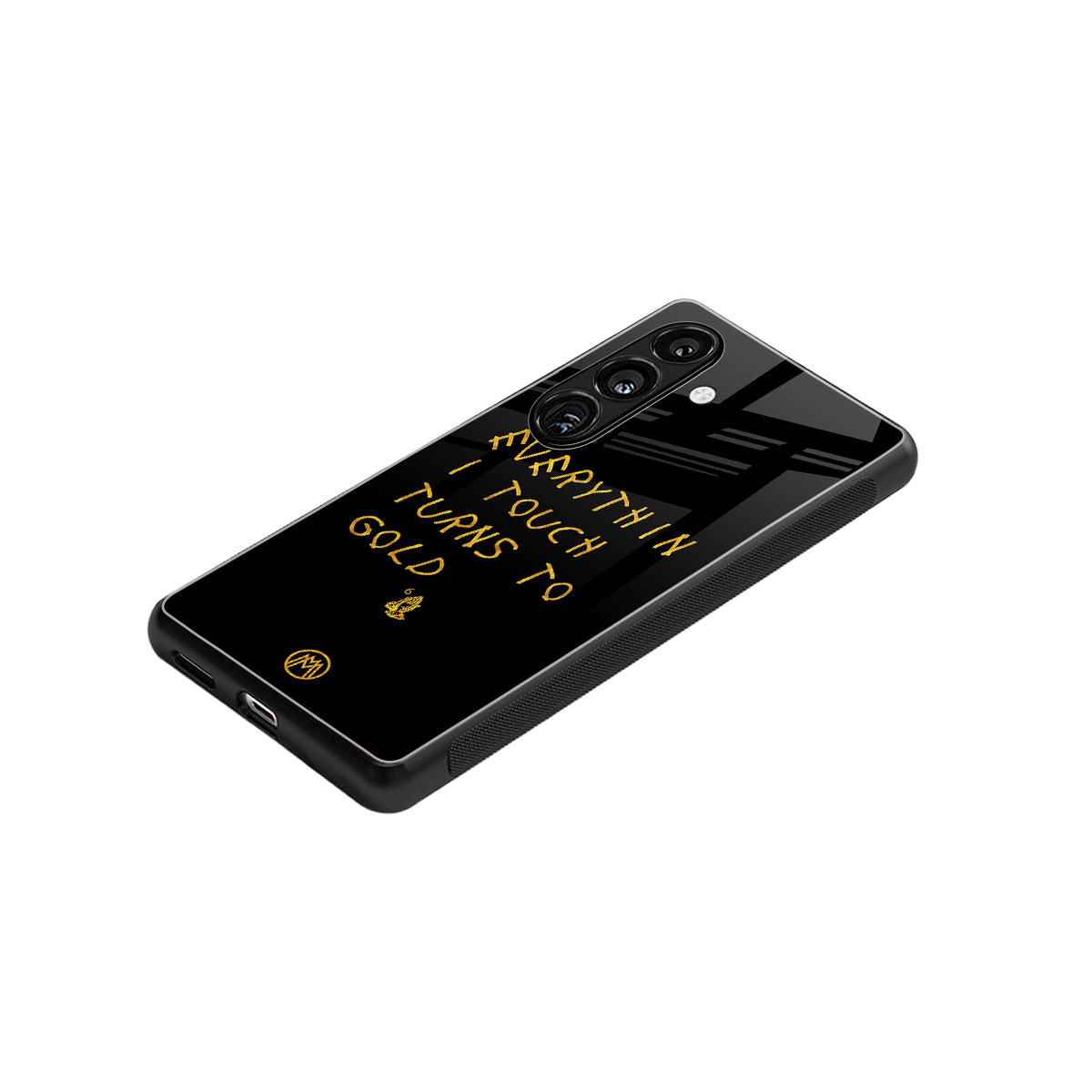 midas touch back phone cover | glass case for samsung galaxy s23 plus