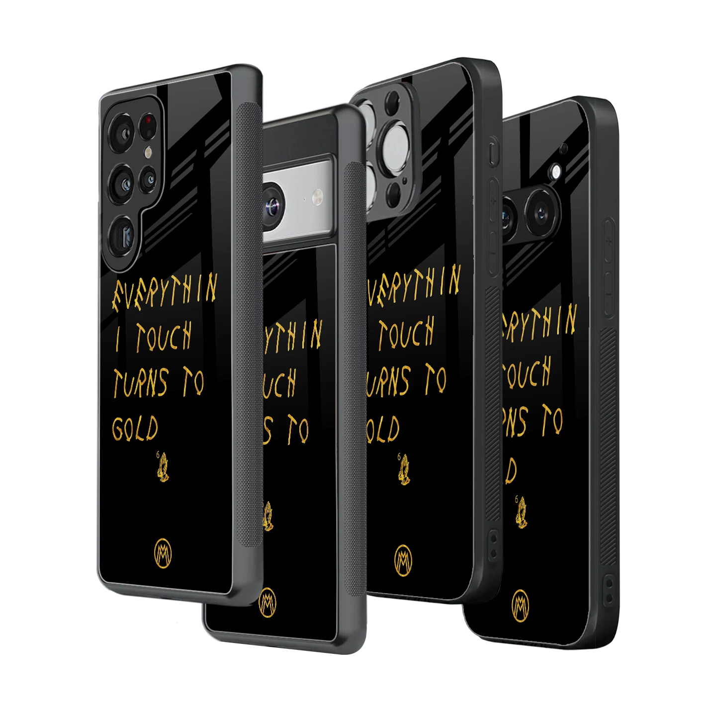 Stylish Glass Back Case for All Smartphones – iPhone, Samsung, OnePlus, Pixel, Redmi, Oppo, Vivo, Motorola