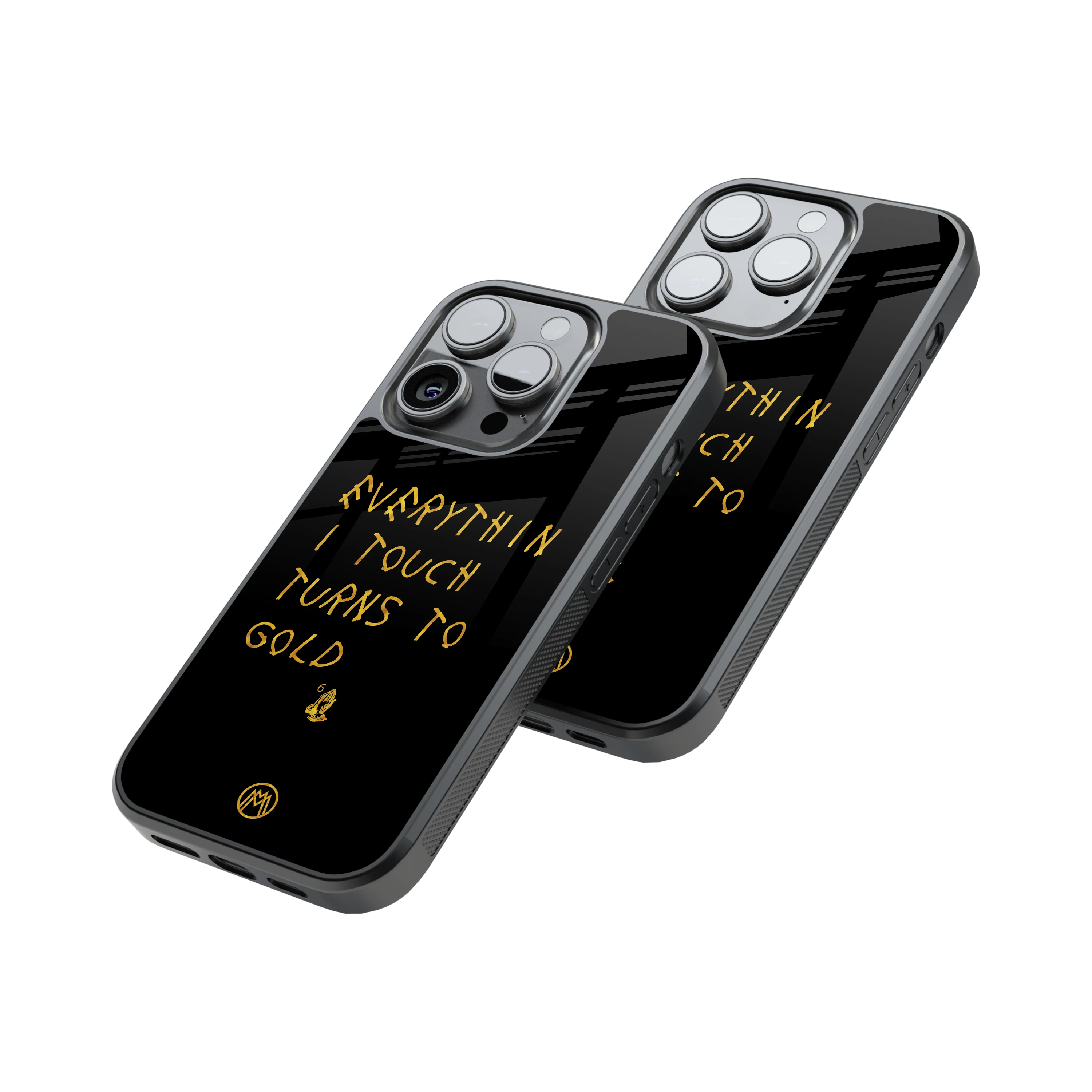 Protective Glass Back Phone Case Compatible with iPhone, Samsung, OnePlus, Pixel & More