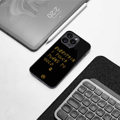 midas touch back phone cover | glass case for samsung galaxy s24 ultra
