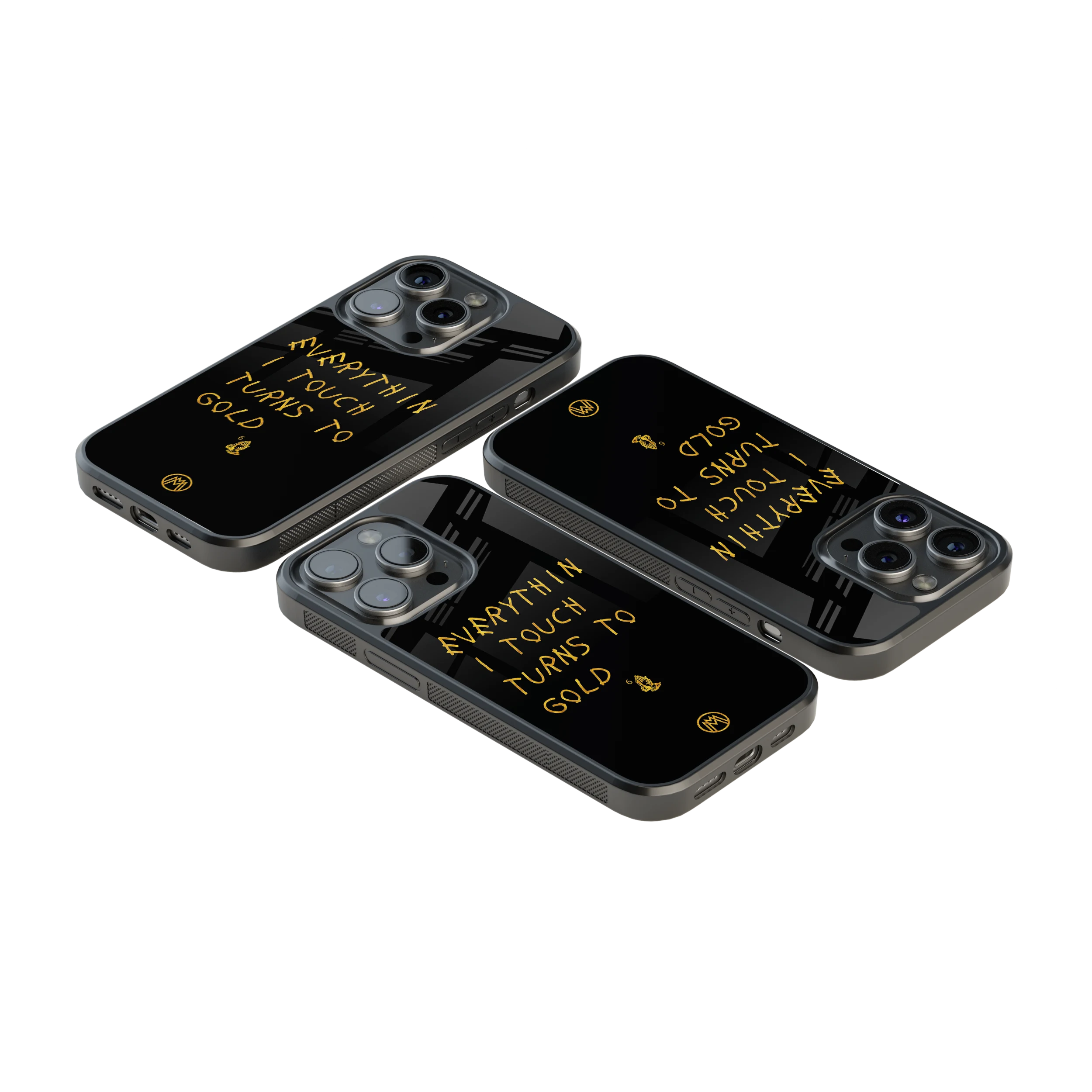 Luxury Glass Back Mobile Cover for iPhone, Samsung Galaxy, OnePlus, Pixel, Redmi & More