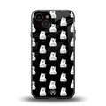 middle finger cat meme back phone cover | glass case for iphone 13