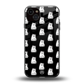 middle finger cat meme back phone cover | glass case for iphone 15 plus
