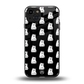 middle finger cat meme back phone cover | glass case for iphone 15