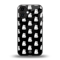 middle finger cat meme back phone cover | glass case for iphone 16