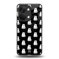 middle finger cat meme back phone cover | glass case for oneplus nord 3