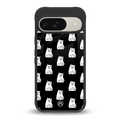middle finger cat meme back phone cover | glass case for google pixel 9