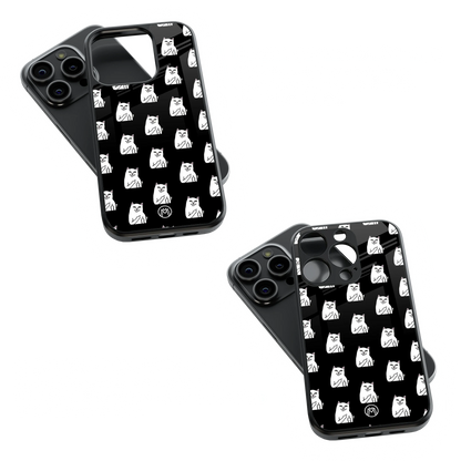 Trendy Glass Back Mobile Case for iPhone, Samsung, Redmi, OnePlus, Google Pixel, Motorola