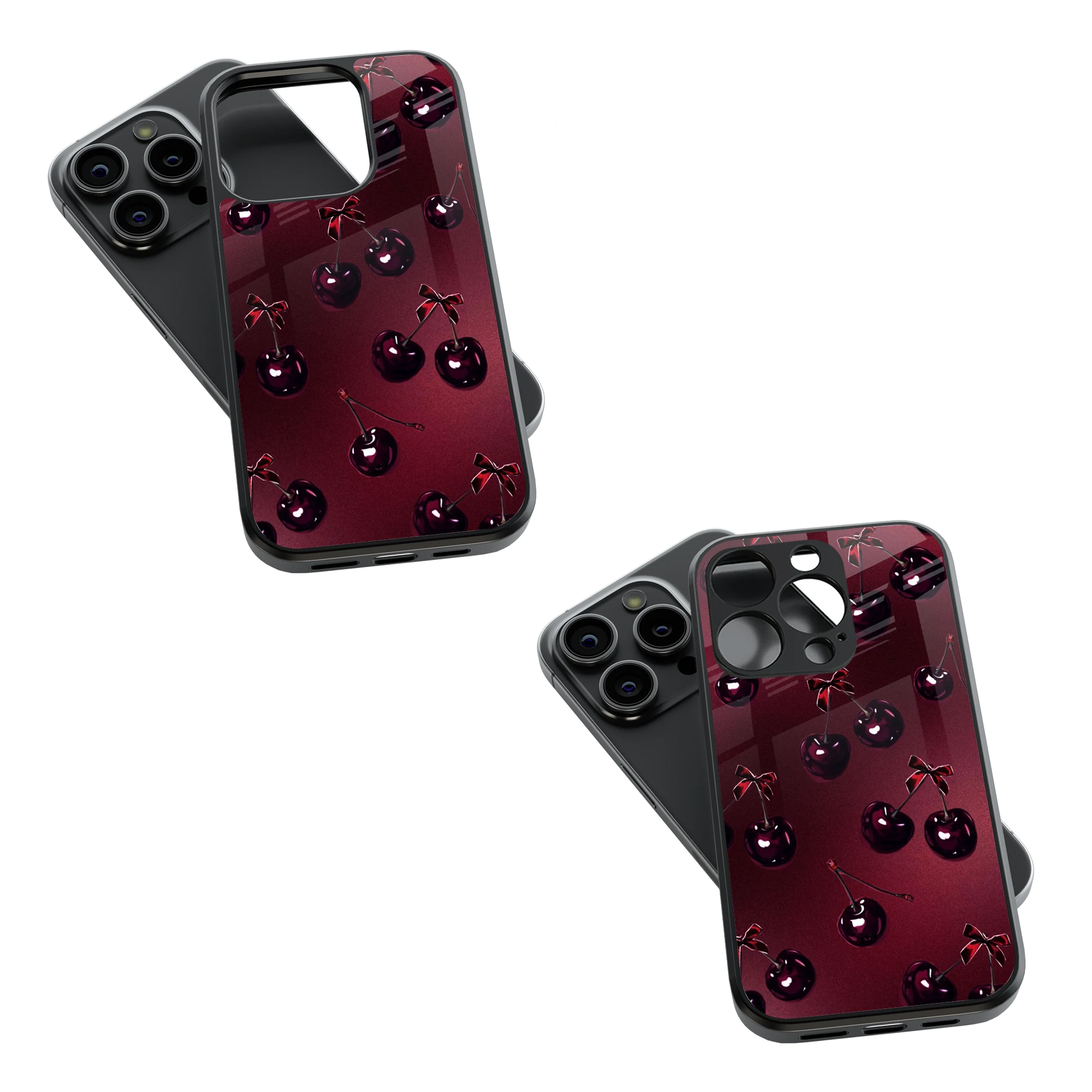 Trendy Glass Back Mobile Case for iPhone, Samsung, Redmi, OnePlus, Google Pixel, Motorola