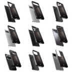 Durable Glass Back Mobile Case for iPhone, Samsung, OnePlus, Google Pixel, Redmi, Vivo, Oppo