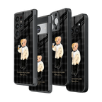 Stylish Glass Back Case for All Smartphones iPhone, Samsung, OnePlus, Pixel, Redmi, Oppo, Vivo, Motorola