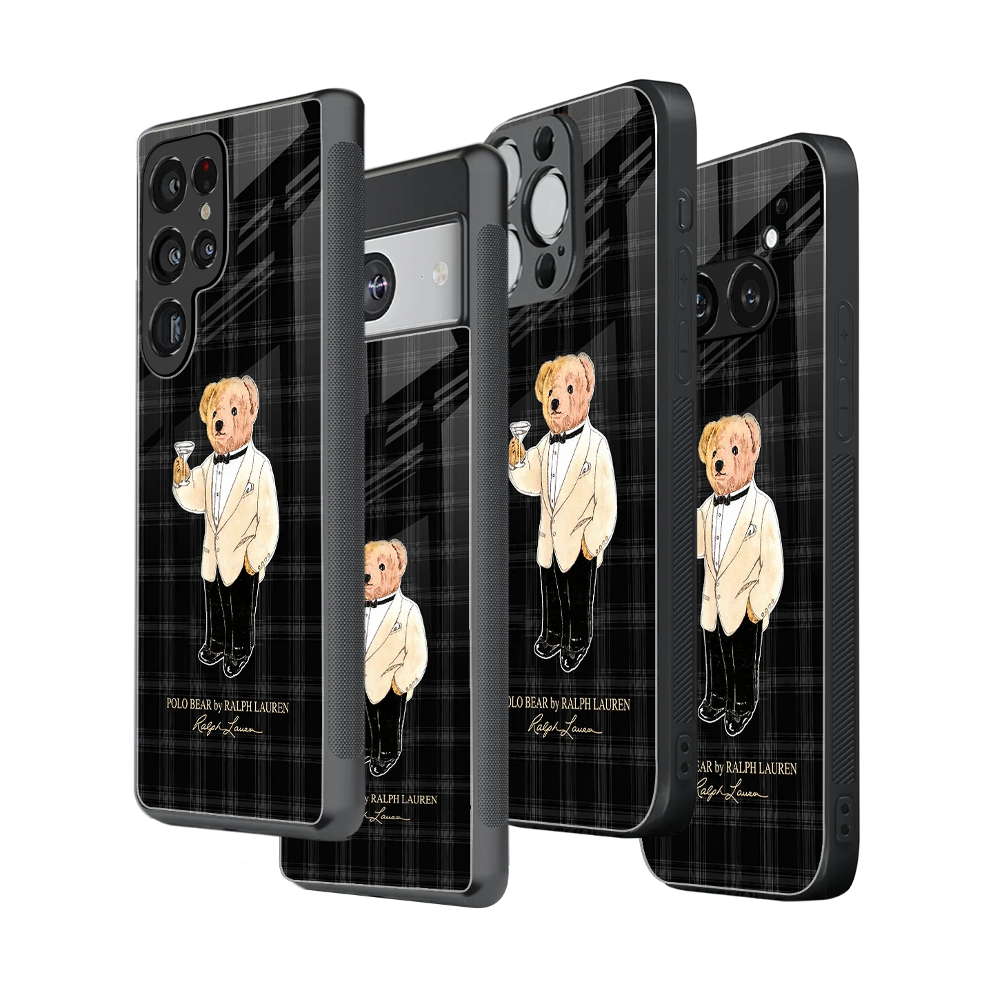 Stylish Glass Back Case for All Smartphones iPhone, Samsung, OnePlus, Pixel, Redmi, Oppo, Vivo, Motorola
