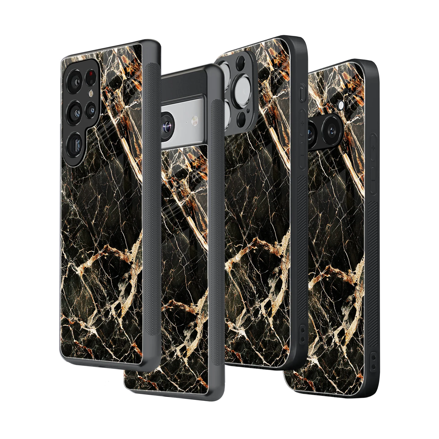 Stylish Glass Back Case for All Smartphones iPhone, Samsung, OnePlus, Pixel, Redmi, Oppo, Vivo, Motorola