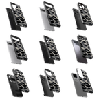 Durable Glass Back Mobile Case for iPhone, Samsung, OnePlus, Google Pixel, Redmi, Vivo, Oppo