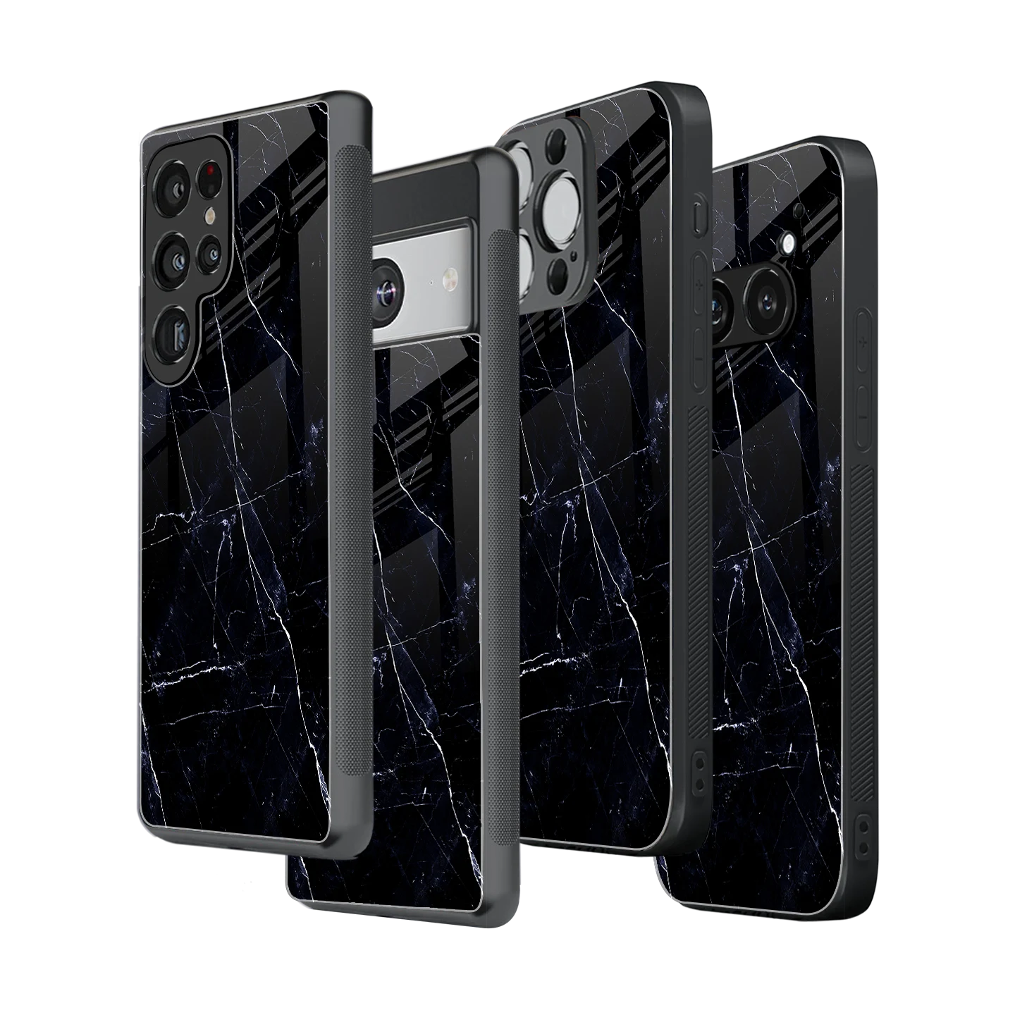 Stylish Glass Back Case for All Smartphones iPhone, Samsung, OnePlus, Pixel, Redmi, Oppo, Vivo, Motorola