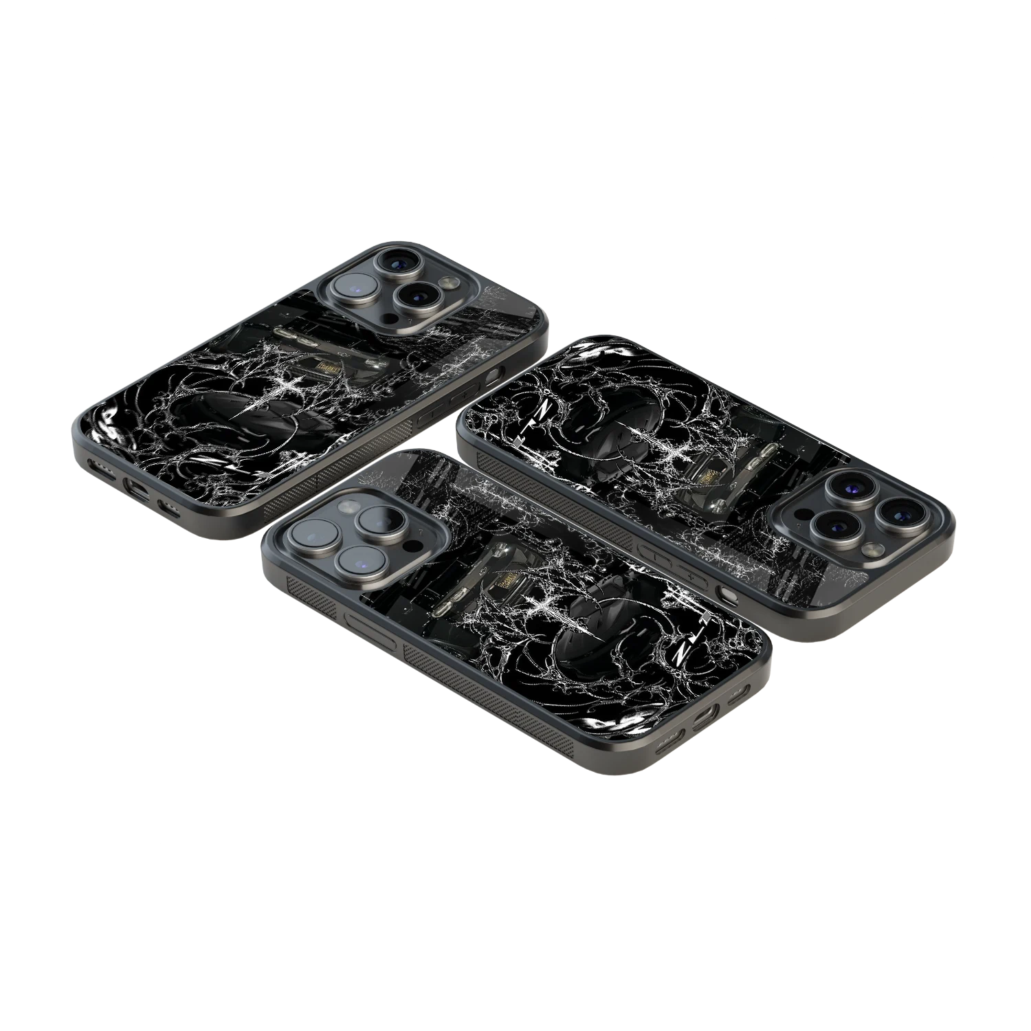 Luxury Glass Back Mobile Cover for iPhone, Samsung Galaxy, OnePlus, Pixel, Redmi & More