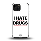 midnight panic back phone cover | glass case for iphone 13 mini