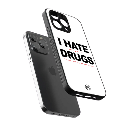 midnight panic back phone cover | glass case for iphone 13 pro max