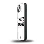 midnight panic back phone cover | glass case for iphone 14 plus