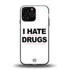 midnight panic back phone cover | glass case for iphone 15 pro max