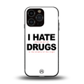 midnight panic back phone cover | glass case for iphone 16 pro