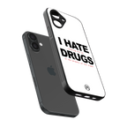 midnight panic back phone cover | glass case for iphone 16