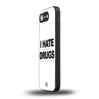 midnight panic back phone cover | glass case for iphone 16e
