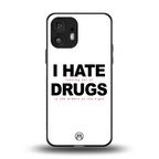 midnight panic back phone cover | glass case for nothing phone 2