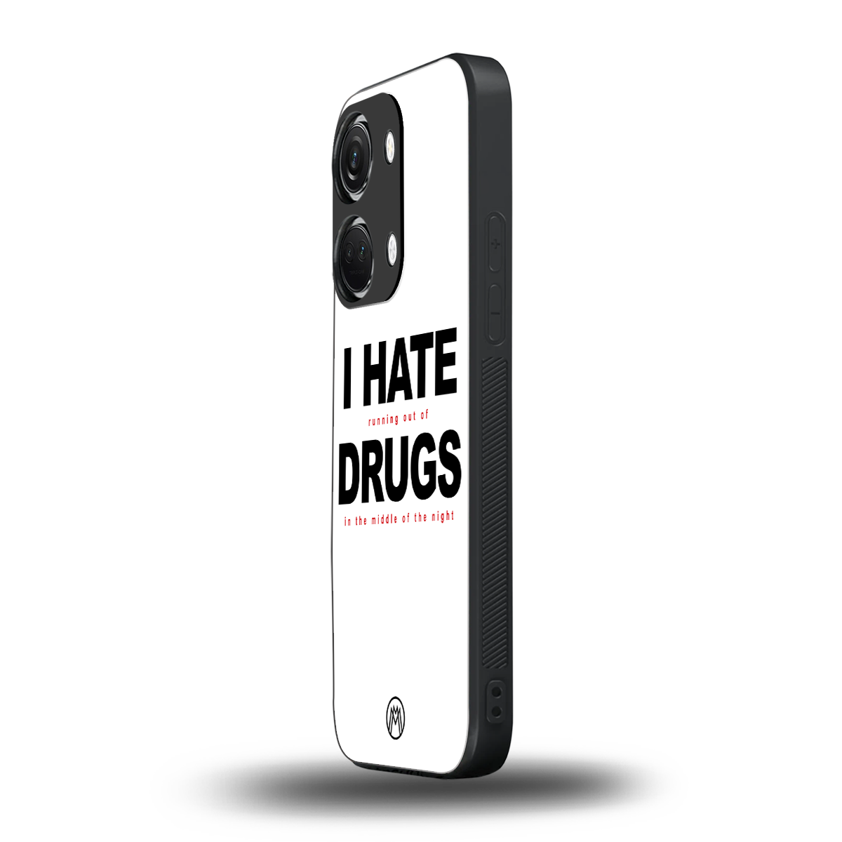 midnight panic back phone cover | glass case for oneplus nord 3