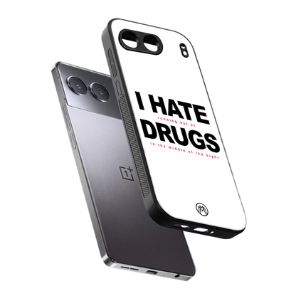 midnight panic back phone cover | glass case for oneplus nord 4