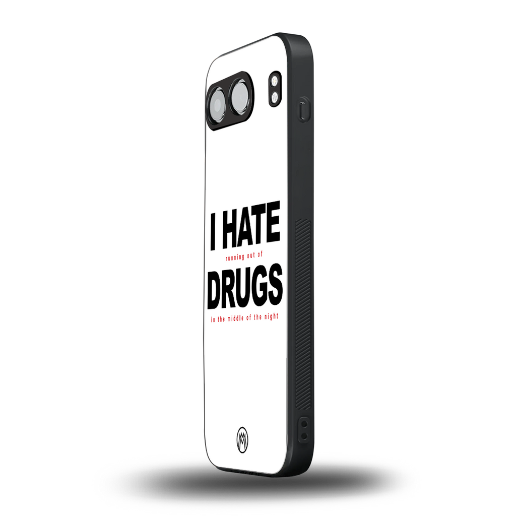 midnight panic back phone cover | glass case for oneplus nord 4