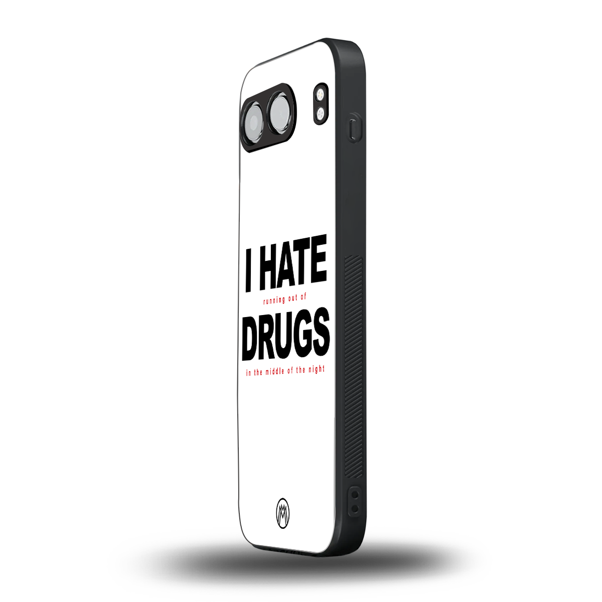 midnight panic back phone cover | glass case for oneplus nord 4