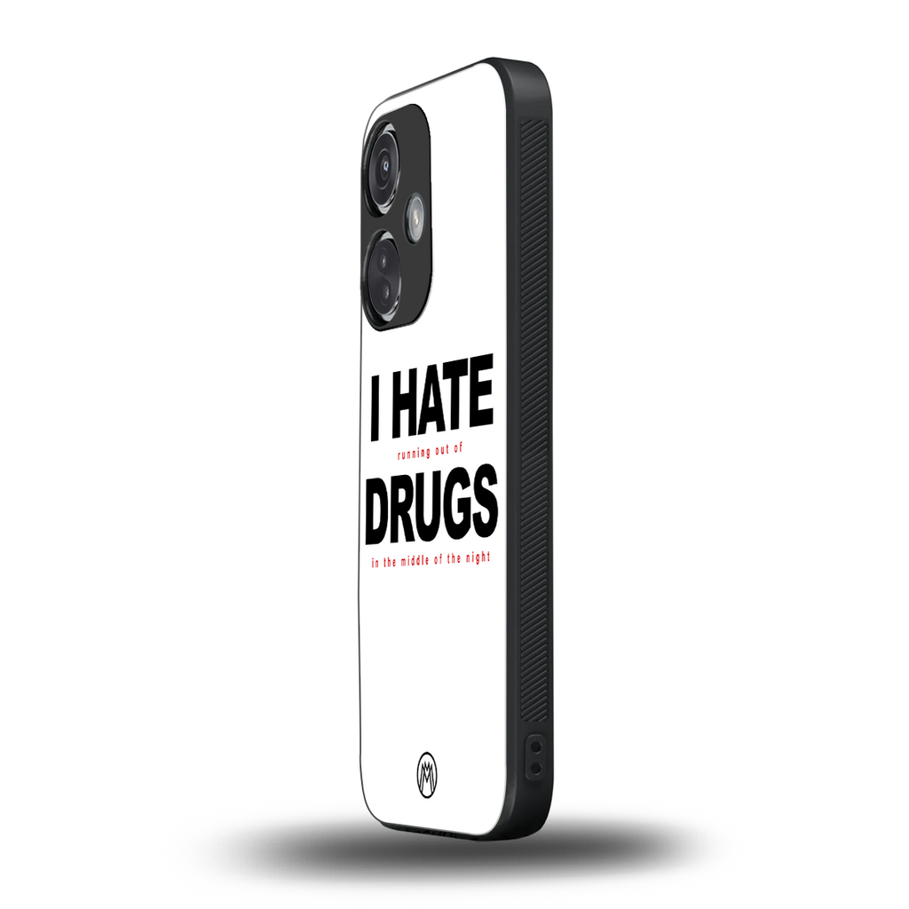 midnight panic back phone cover | glass case for oneplus nord ce 3