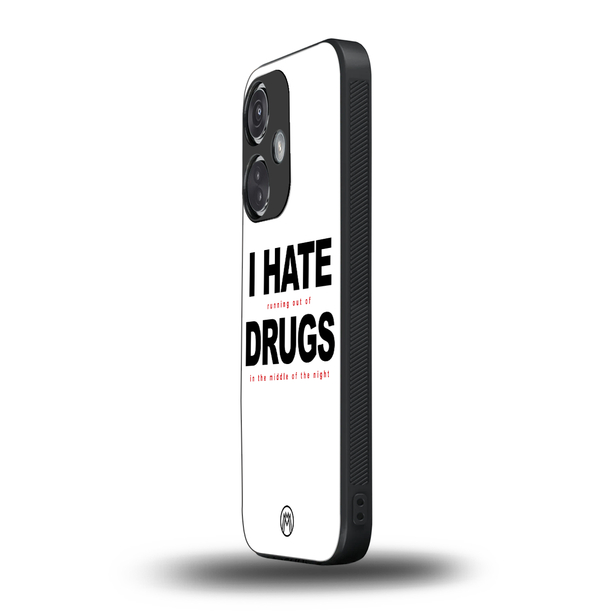 midnight panic back phone cover | glass case for oneplus nord ce 3